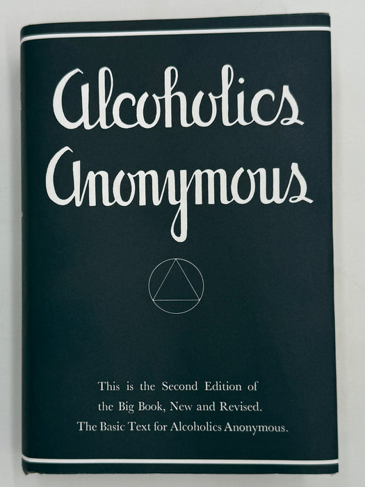 Alcoholics Anonymous Second Edition First Printing from 1955 - RDJ