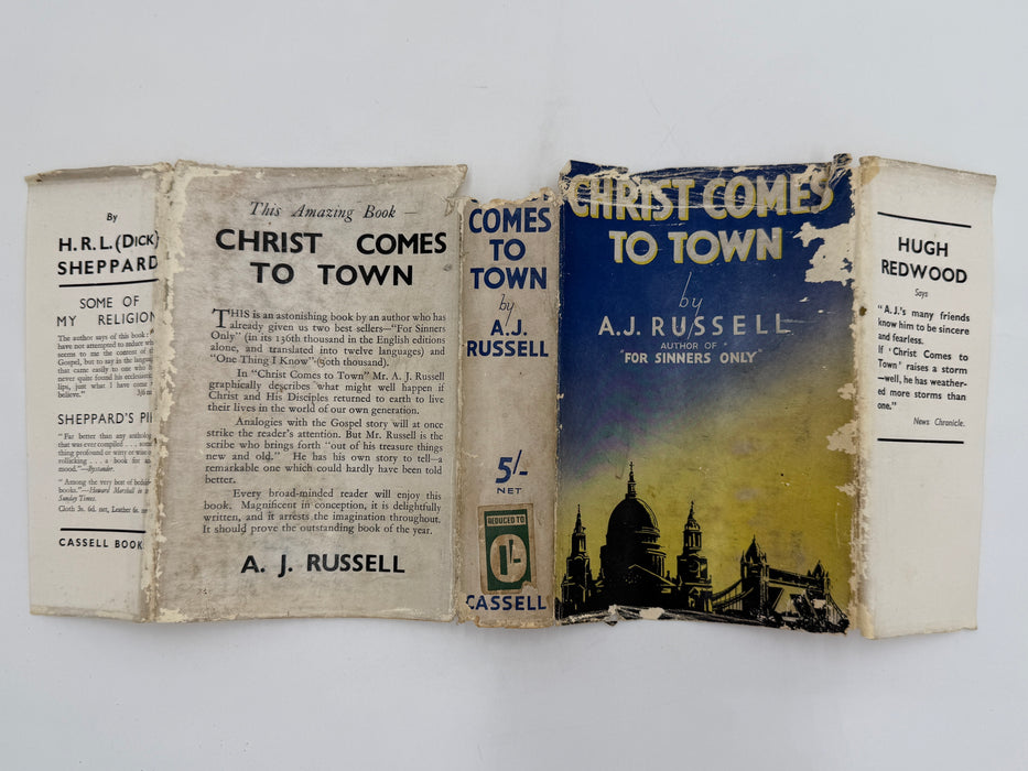 Christ Comes To Town by A.J. Russell - First Printing from 1935 - ODJ