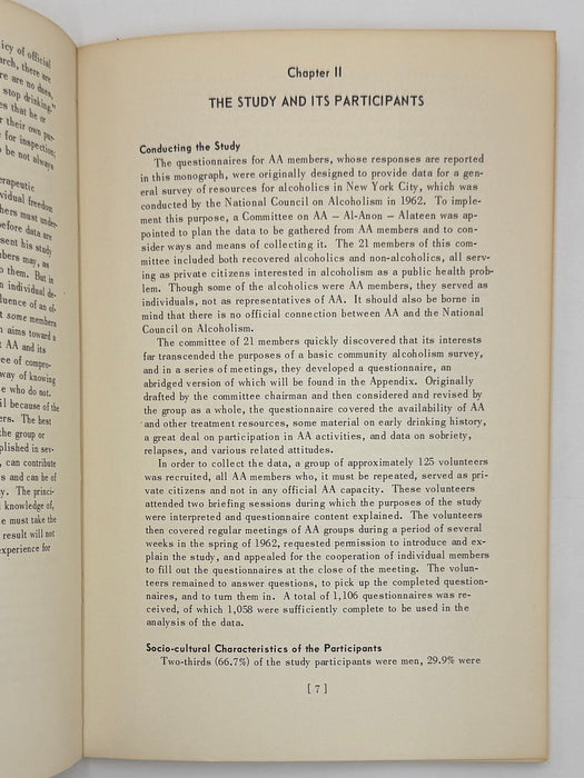Alcoholics Anonymous Pathway to Recovery - NCA - 1965 Recovery Collectibles