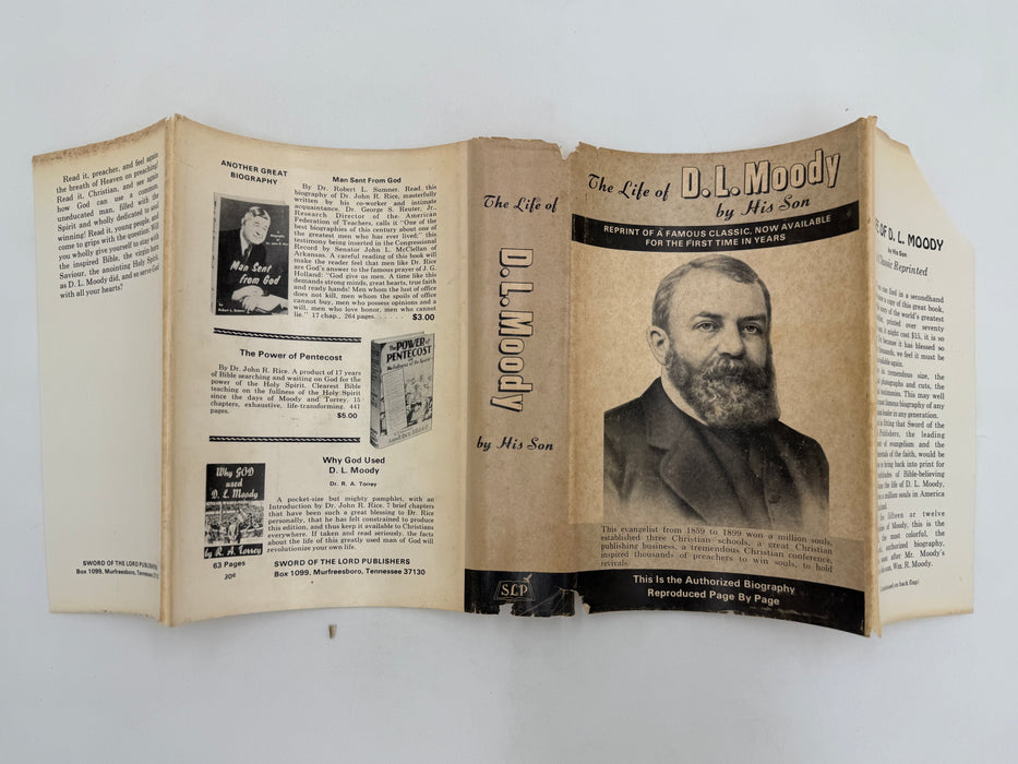 The Life of D. L. Moody – By His Son (Authorized Biography, Reprint Edition)