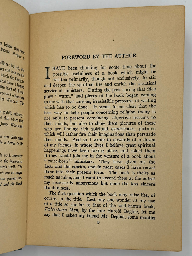 Twice Born Ministers by Sam Shoemaker - 1929
