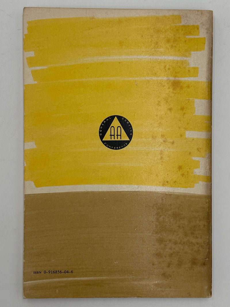 Living Sober - Second Printing from 1976