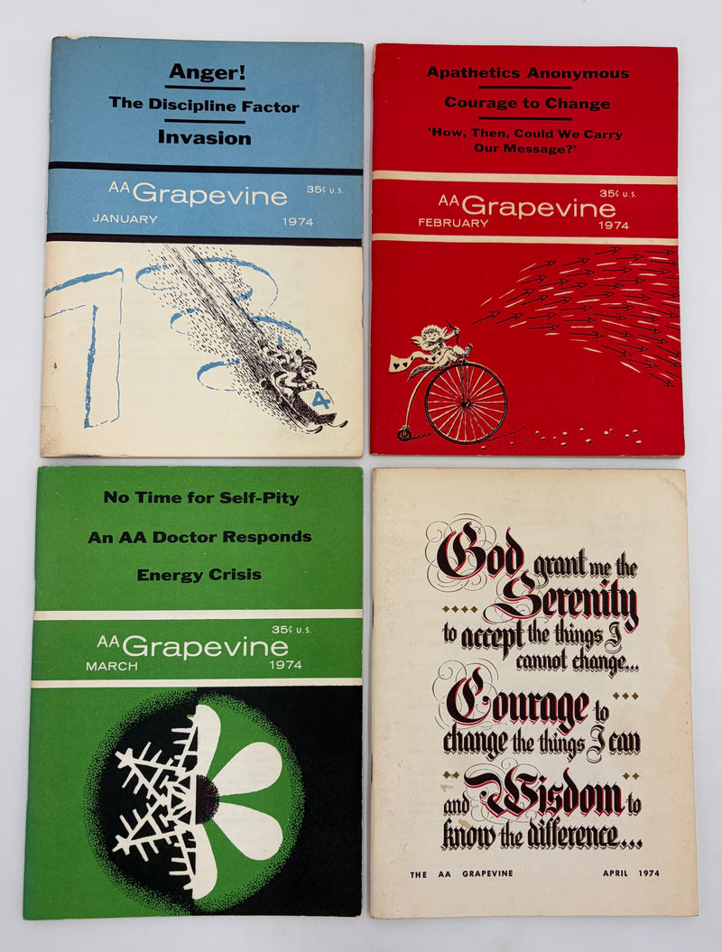 AA Grapevine Complete Set 1974