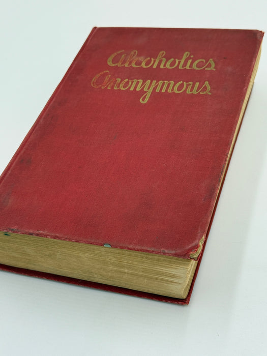 Alcoholics Anonymous — First Edition, First Printing (1939) | Reproduction Dust Jacket