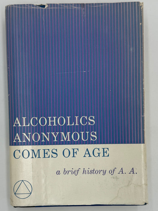 Signed by Bill Wilson - Alcoholics Anonymous Comes Of Age - First Printing from 1957