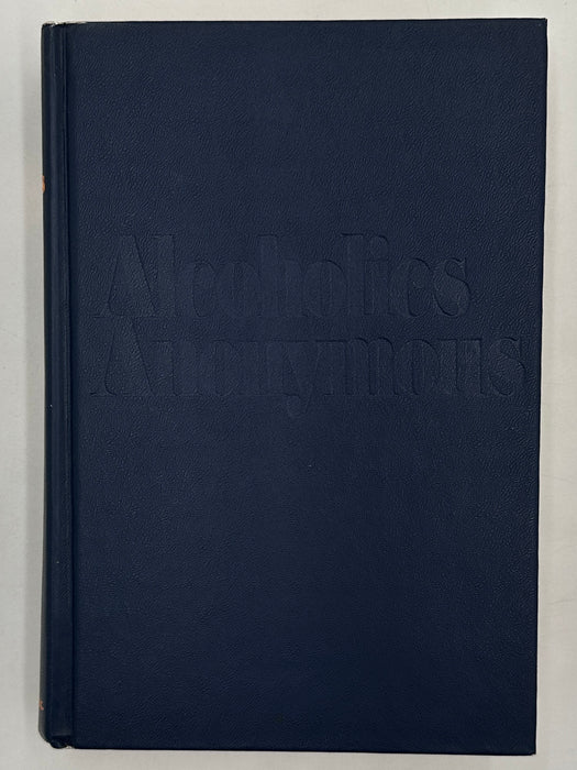 Alcoholics Anonymous Third Edition First Printing from 1976 with ODJ