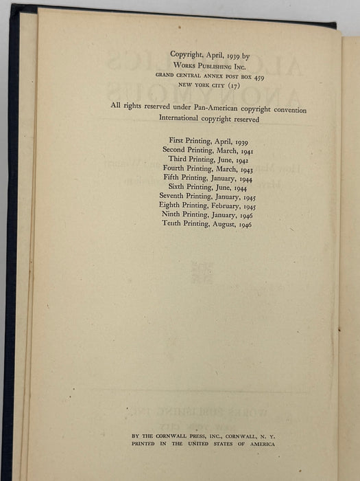 Alcoholics Anonymous First Edition 10th Printing from 1946 - ODJ