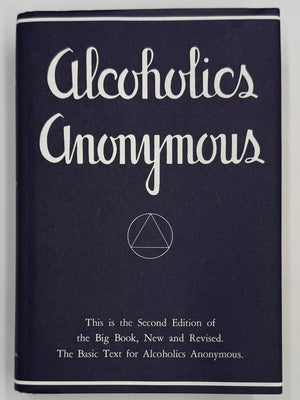 Alcoholics Anonymous — Second Edition, Sixth Printing (1963) — Reproduction Dust Jacket