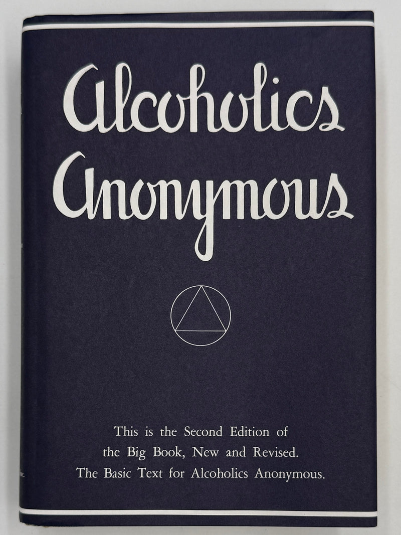 Alcoholics Anonymous — Second Edition, Sixth Printing (1963) — Reproduction Dust Jacket