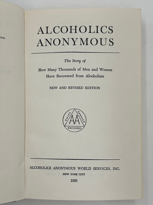 Alcoholics Anonymous 2nd Edition 15th Printing from 1973 with ODJ