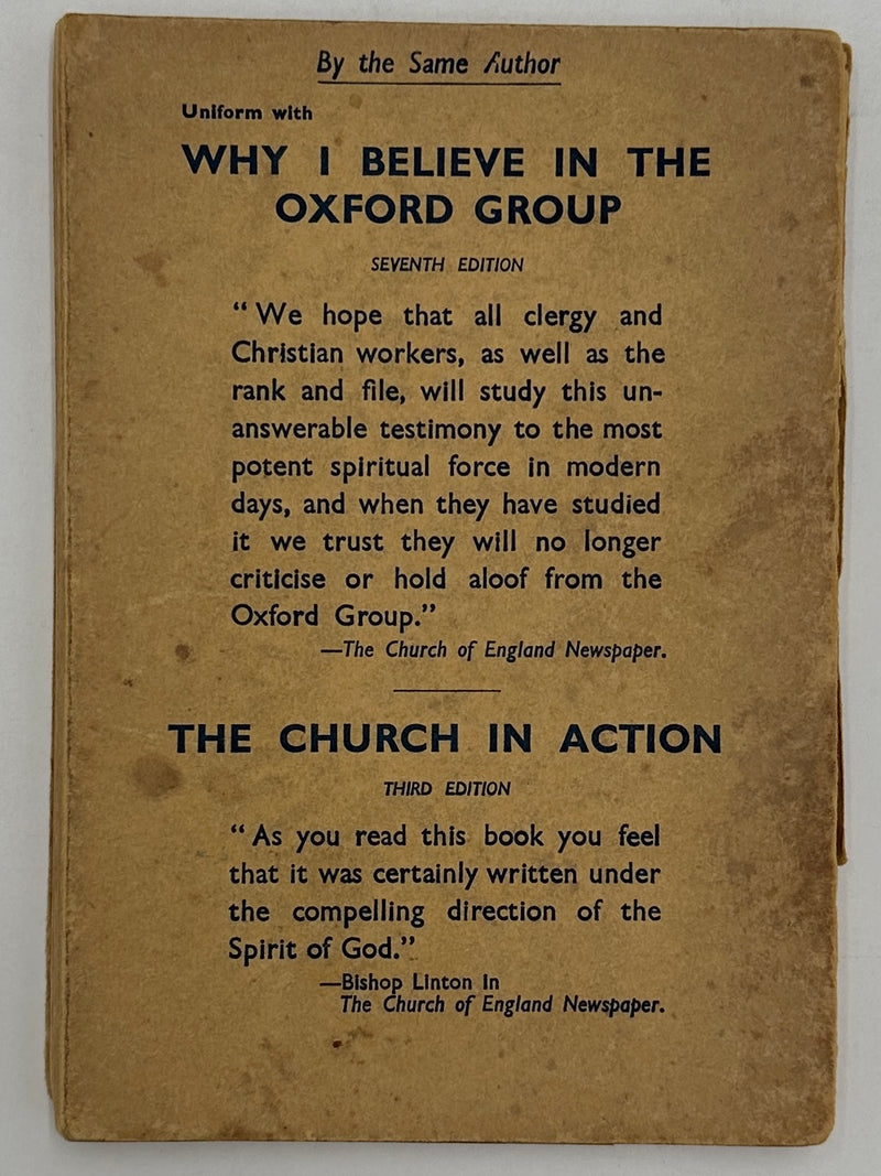 When I Awake: Thoughts on the Keeping of the Morning Watch by Jack C. Winslow