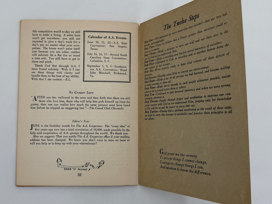 AA Grapevine from June 1949