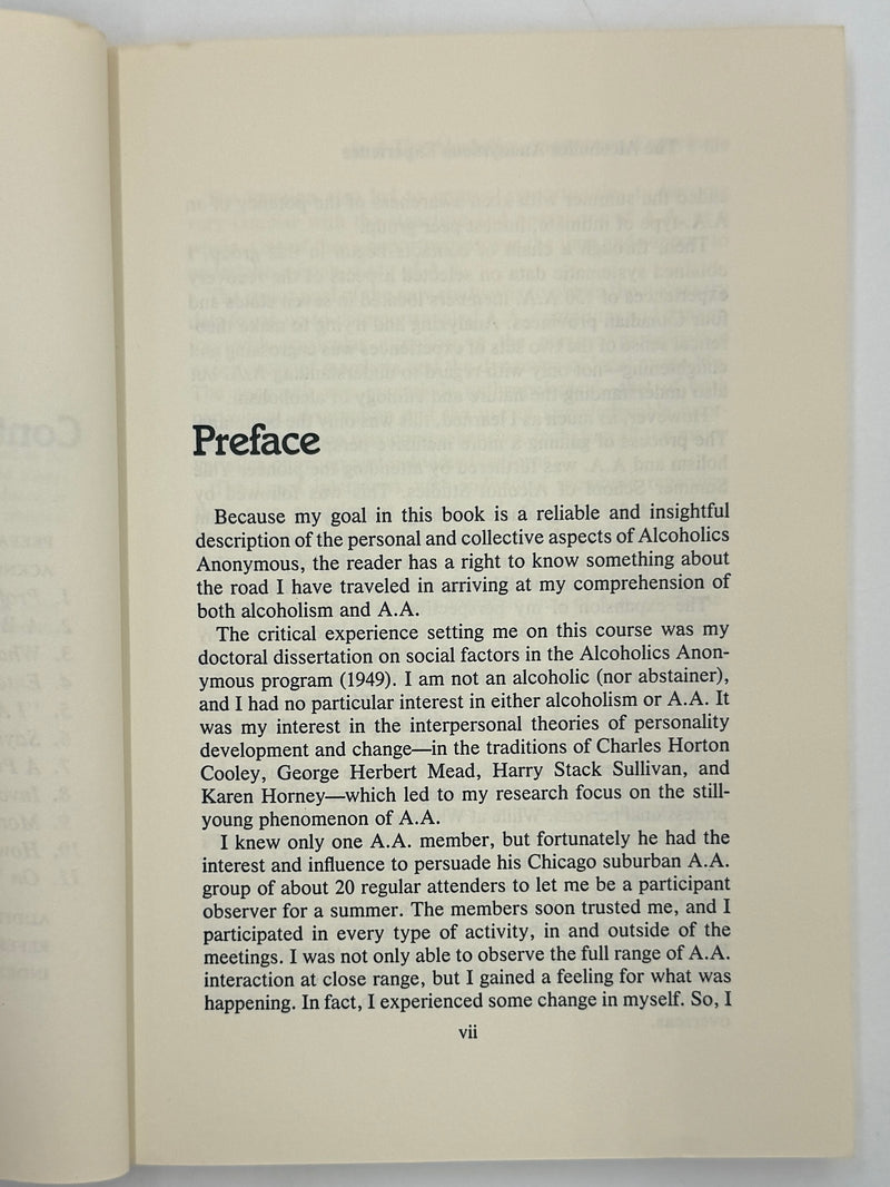 The AA Experience by Milton A. Maxwell