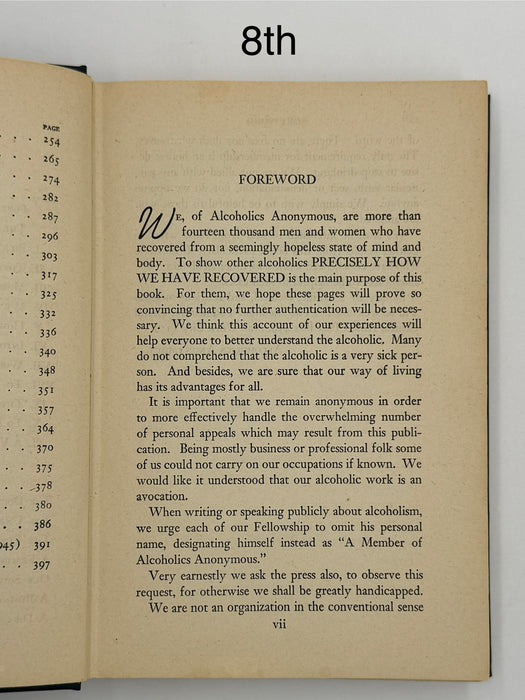 First Edition package of 3 books: 2nd, 5th, & 8th Printing