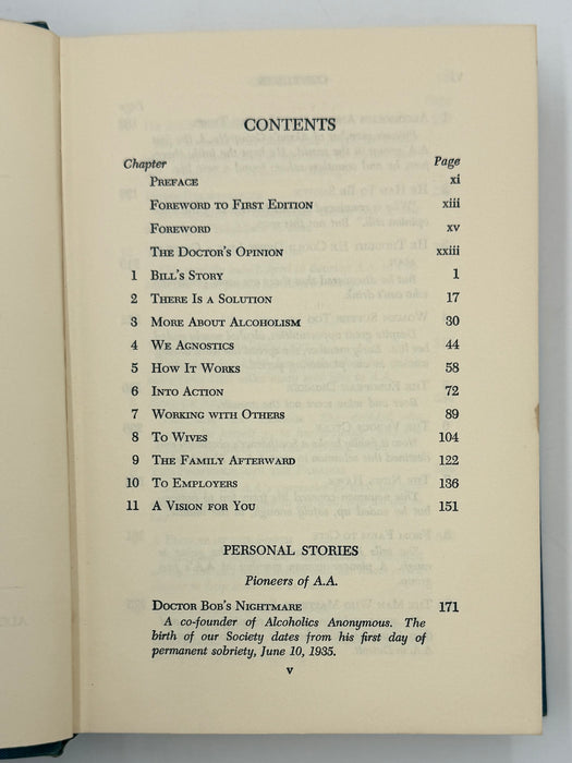 Alcoholics Anonymous Second Edition 7th Printing from 1965 - ODJ