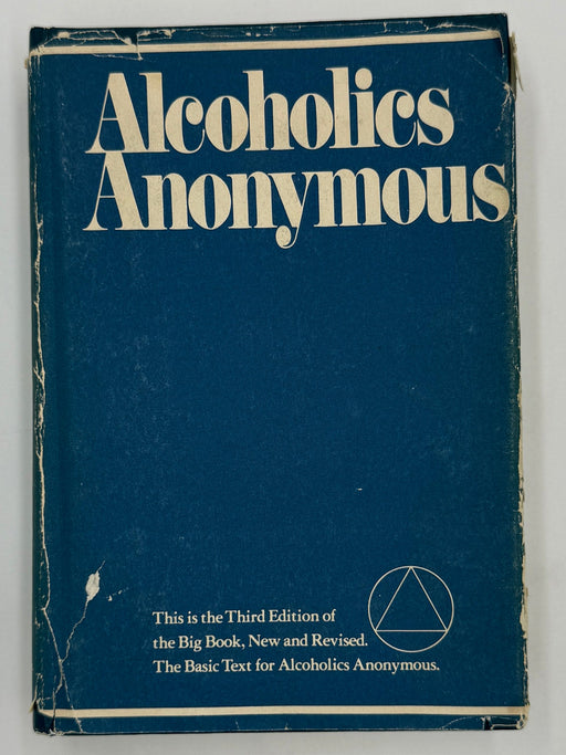 1976 Alcoholics Anonymous Big Book – Third Edition, First Printing – (ODJ) Recovery Collectibles