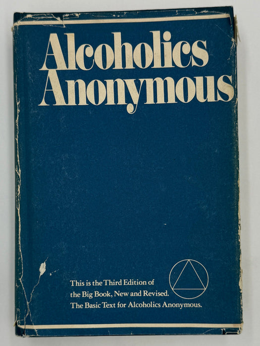 1976 Alcoholics Anonymous Big Book – Third Edition, First Printing – (ODJ) Recovery Collectibles
