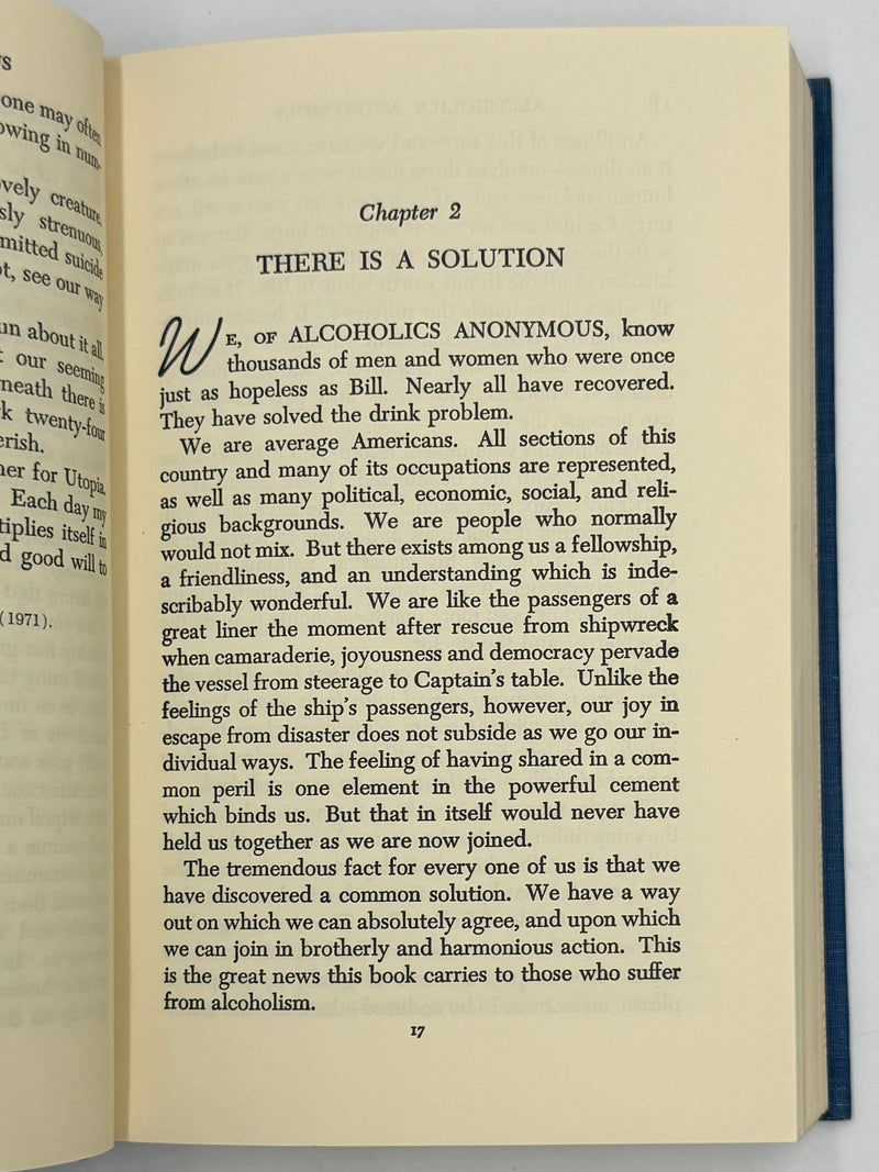 Alcoholics Anonymous Second Edition 13th Printing from 1972 - ODJ