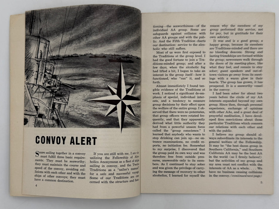 AA Grapevine from November 1958 - Traditions Month