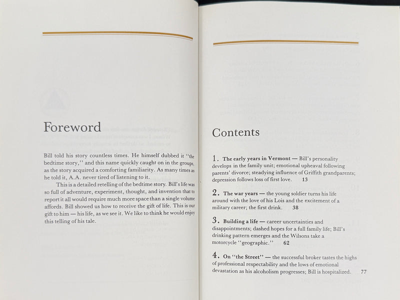 History of a Co-Founder — Bill Wilson | Four-Book Collection