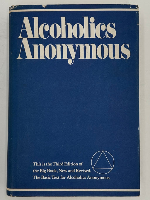 Alcoholics Anonymous 3rd Edition 2nd Printing from 1977 - ODJ Recovery Collectibles