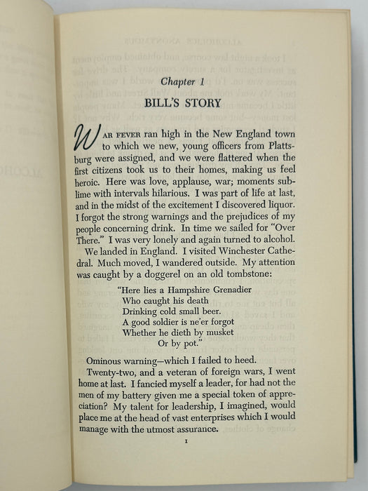 Alcoholics Anonymous Second Edition 5th Printing with ODJ