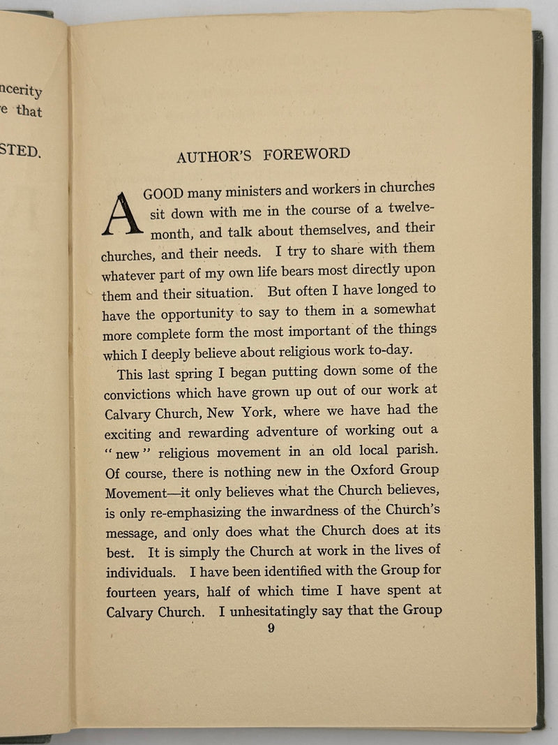 Conversion of the Church by Samuel M. Shoemaker - First British Edition 1933