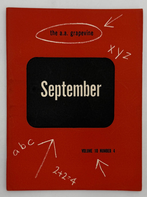 AA Grapevine - September 1953 - Surrender vs Compliance by Harry Tiebout Recovery Collectibles