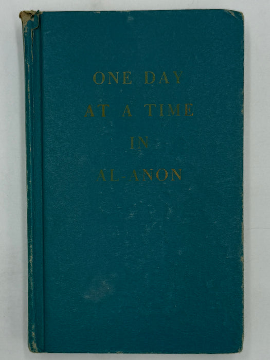 One Day At A Time In Al-Anon - First Printing from 1968