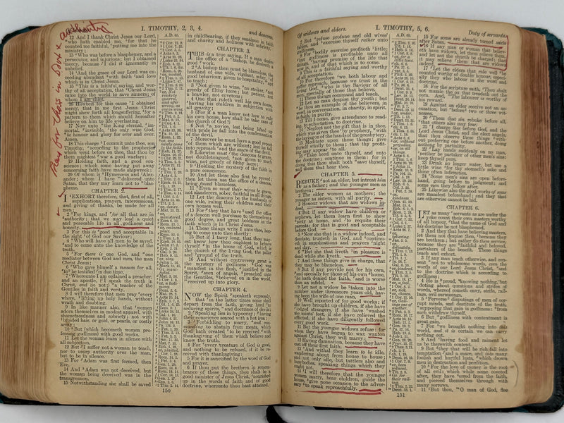 Clarence Snyder’s Personal Bible | Historic Early AA Artifact