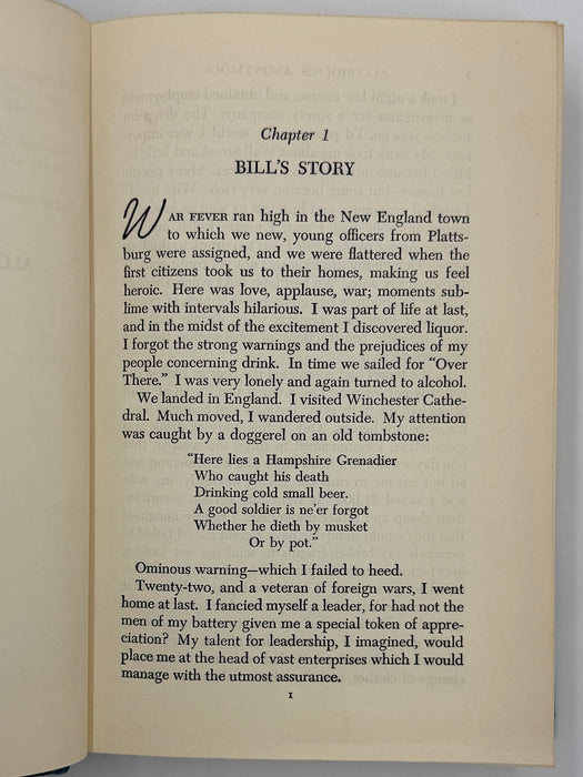 Alcoholics Anonymous Second Edition 4th Printing from 1960 - ODJ
