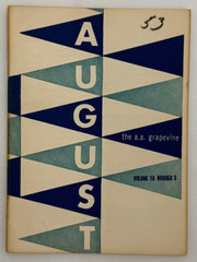AA Grapevine - August 1953 - Family Circle by Lois W Recovery Collectibles
