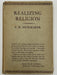 Realizing Religion by Samuel M. Shoemaker - 2nd London Printing - 1933 Recovery Collectibles