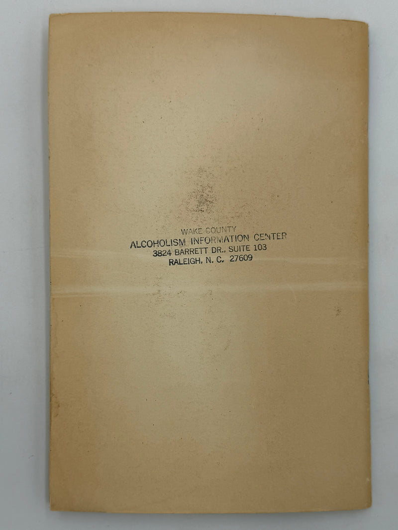 ALCOHOLISM: A GUIDE FOR THE CLERGY - THE NATIONAL COUNCIL ON ALCOHOLISM