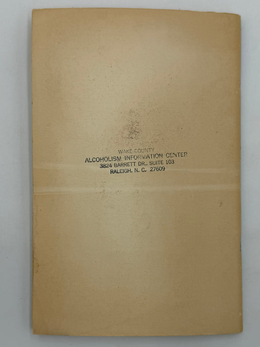 ALCOHOLISM: A GUIDE FOR THE CLERGY - THE NATIONAL COUNCIL ON ALCOHOLISM