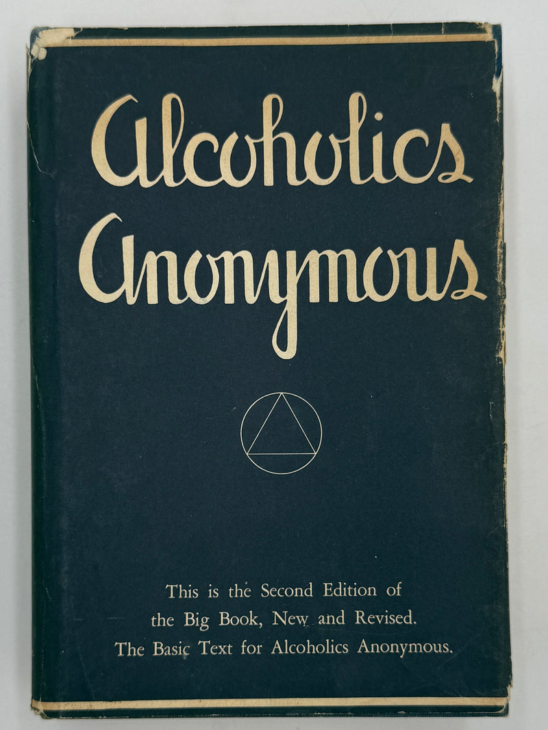 Alcoholics Anonymous Second Edition Big Book 10th Printing with ODJ