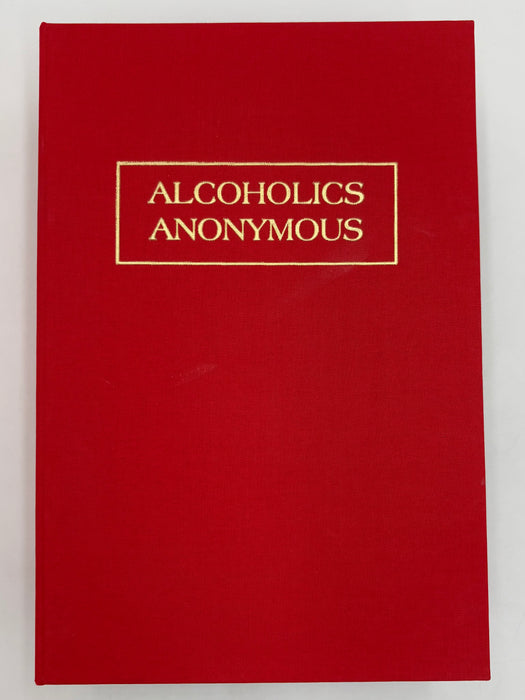 Alcoholics Anonymous First Edition 2nd Printing Custom Clamshell Box