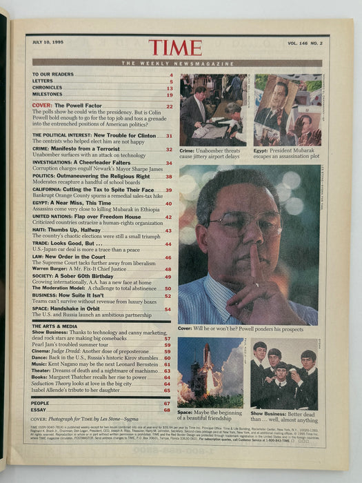 Time Magazine - Sobering Times for AA - July 1995