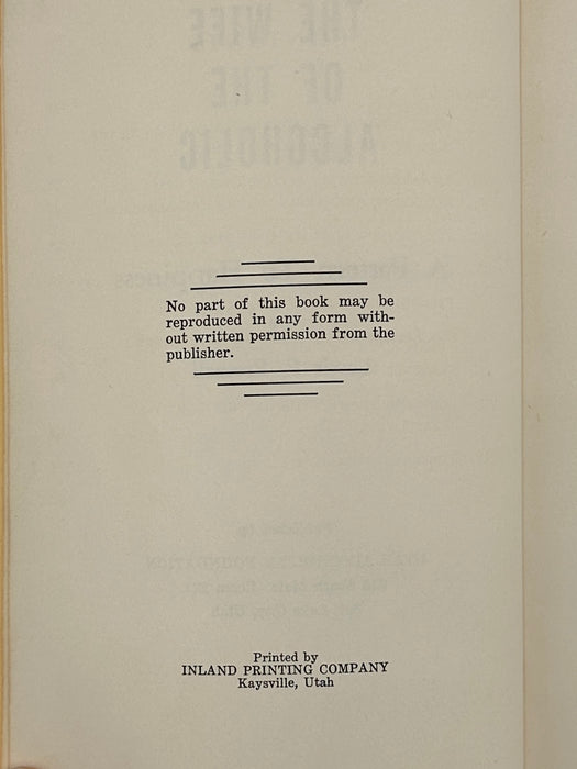 The Wife of the Alcoholic: A Pattern to Happiness by Lewis F. Presnall