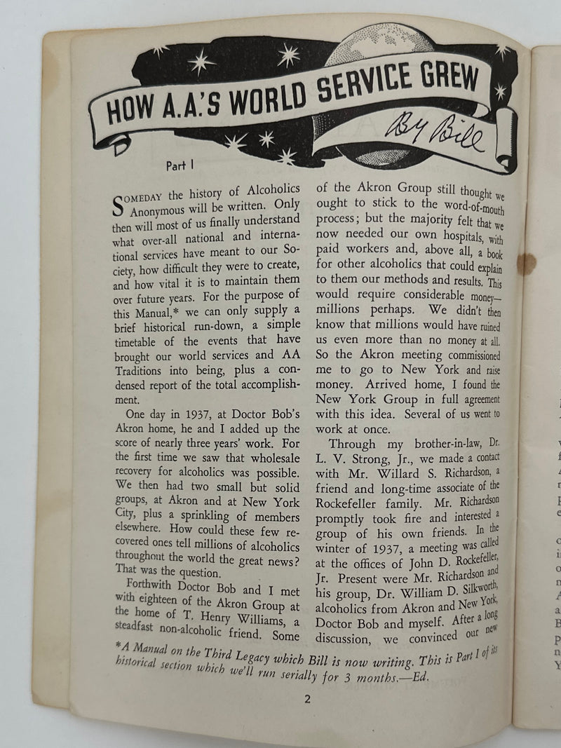 AA Grapevine from May 1955