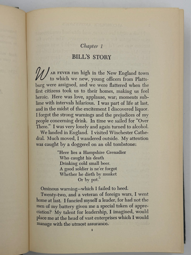 Alcoholics Anonymous Second Edition First Printing from 1955 - RDJ