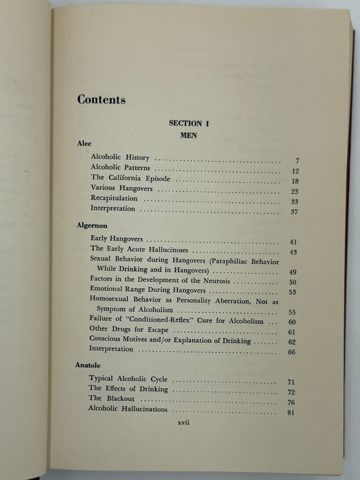 The Hangover: A CRITICAL STUDY IN THE PSYCHODYNAMICS OF ALCOHOLISM By BENJAMIN KARPMAN, M.D.