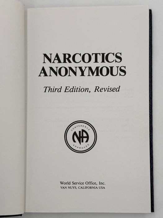 Narcotics Anonymous Third Edition, Revised from 1986 with ODJ
