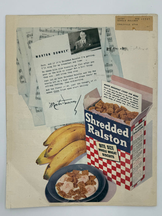 Look Magazine from June 1945 - Case History of an Alcoholic Recovery Collectibles