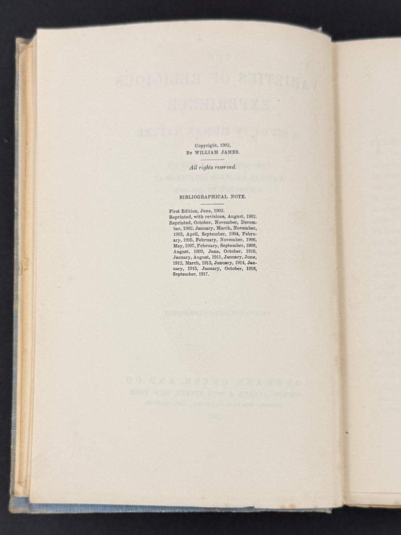 The Varieties of Religious Experience — William James | Twenty-Eighth Impression, 1917