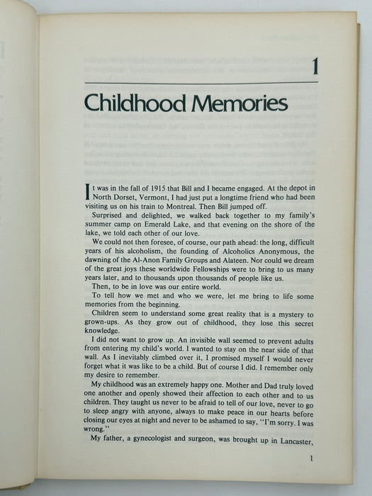 Lois Remembers signed by Lois W. - First Printing from 1979