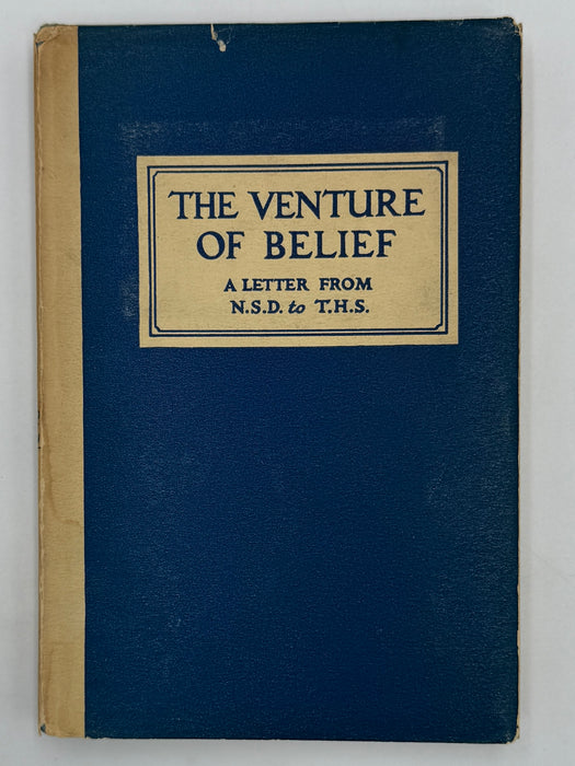 The Venture of Belief by Philip Marshall Brown — Second Edition