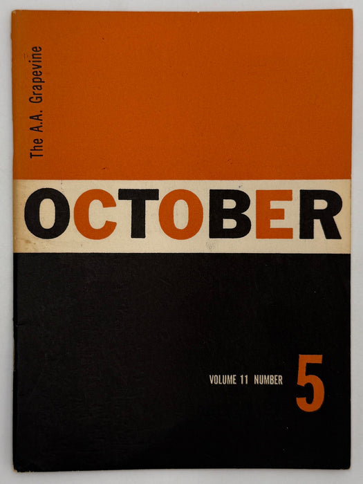 AA Grapevine from October 1954 Recovery Collectibles