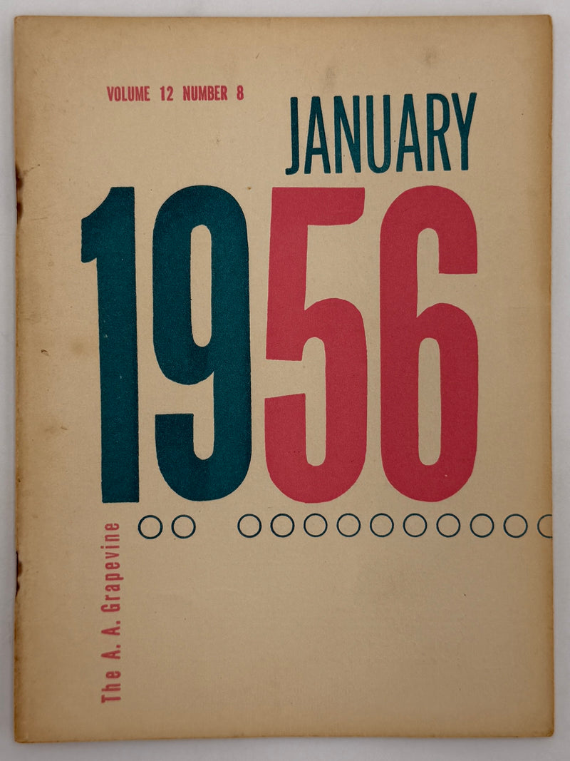 AA Grapevine from January 1956
