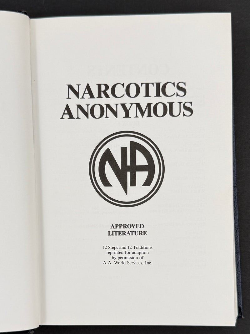 Narcotics Anonymous — Third Edition, Second Printing — February 1985